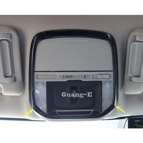For Subaru Forester 2018 2019 2020 2021 Sticker Styling Inner Cover Front Head Read Reading Switch Light Lamp Frame Trim 1pcs