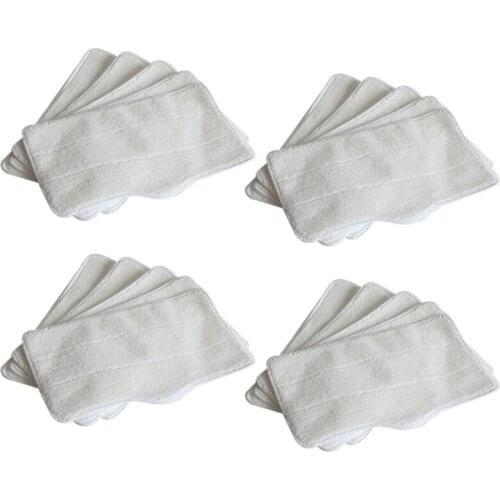 New 20Pcs for Deerma ZQ600 ZQ610 Handheld Steam Vacuum Cleaner Cleaning Mop Replacement Accessory Mop Cleaning Cloth