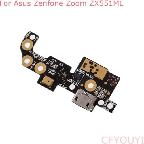 New USB Charger Charging Port Dock Connector Flex Cable Repair Part For Asus Zenfone Zoom ZX551ML ZX550ML