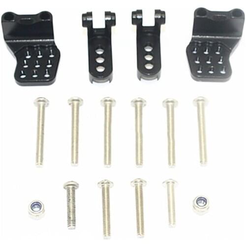 Front & Rear Damper Mount Set for TRX4 TRX-4 Benz G500 82046-4 82076-4 Aluminum Alloy Adjustable Upgrade Parts