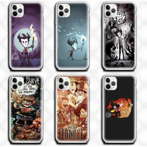 Dont Starve Phone Case Clear for iphone 12 11 Pro max mini XS 8 7 6 6S Plus X 5S SE 2020 XR cover