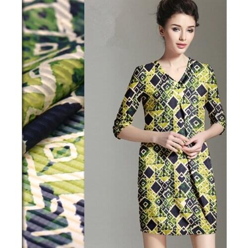 Striped printed silk fabric perspective silk fabric for dress tulle fabric natural silk fabric wholesale silk cloth