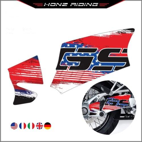 For BMW R1200GS R1250GS GS Adventure 2004-2013 Italy Flag Reflective Decal