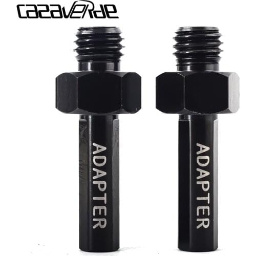 Core Bit Adapter for Threaded Diamond Core Drill Bit Hole Saw - 3/8" Round to 5/8" 11 Male