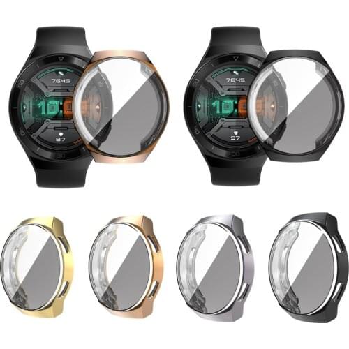 TPU Protective Cover For Huawei Watch GT 2E Protector Frame Soft Protect Case Bumper Shell For Huawei GT 2e Smart Watch Bracelet