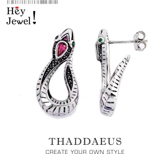 Snake Hinged Hoop,Europe Style Romantic Seductively Fine Jewerly For Women,2021 New Wisdom Security Gift In 925 Sterling Silver