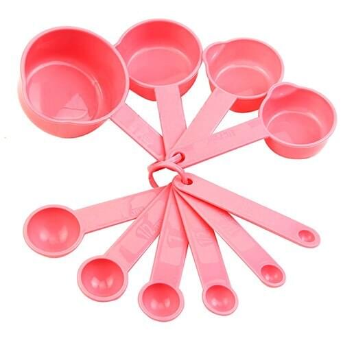 10Pcs Measuring Spoon kitchen scale Silicone Measuring Ladle Baking Cooking Coffee Tools with Scale Kitchen Tool