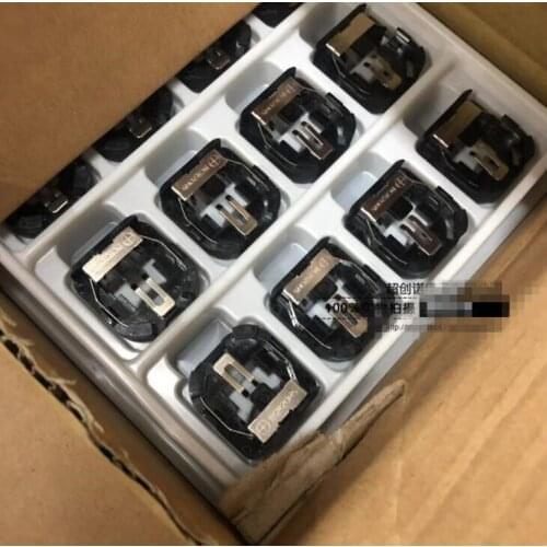 10PCS New original BCR20H5 imported button battery holder BR2032 battery holder vertical CR2032