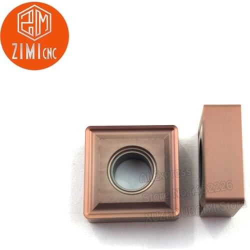 10pcs SNMG120408-MS LF6118 Carbide Insert Cutting Tool Lathe Knife For Machining Stainless Steel SNMG432 Square Boring Blade