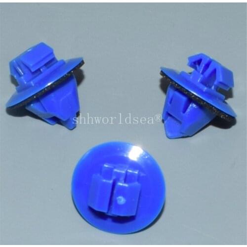Shhworldsea 100PCS Rocker Moulding Clip With Sealer For Toyota 75495-35010 4-Runner 2003-On Plastic Clips Car Auto Fastener