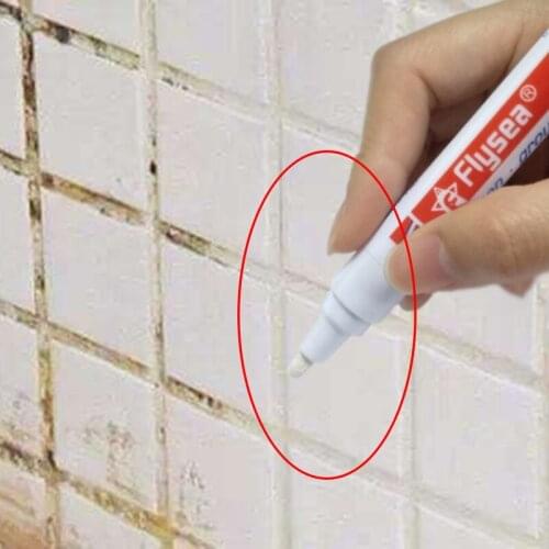 2020 Tile Marker Repair Wall Pen White Grout Marker Odorless Non Toxic For Tiles Floor And Tyre Suitable Car Painting Mark Pen