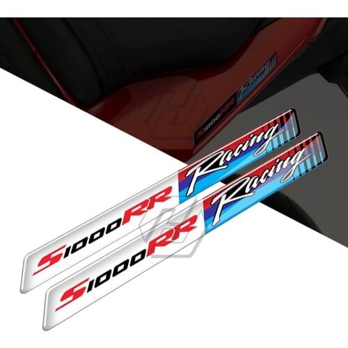 3D Resin Motorcycle Sticker Case for BMW Motorrad S1000RR S1000 RR Racing Sticker