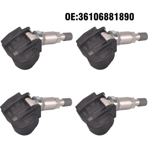 4 PCS Car TPMS Tire Pressure Monitor Sensor System 36106881890 for BMW X5 F15 F85 X2 F39 X1 F48 X6 F16 F86