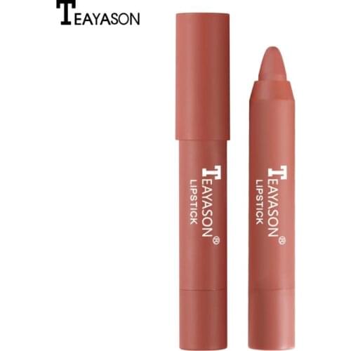 Velvet Matte Crayon LipstickS Waterproof Lasting Sexy Red Lip Stick Non StickyTint Pen Durable Makeup Women Lip Balm Cosmetics