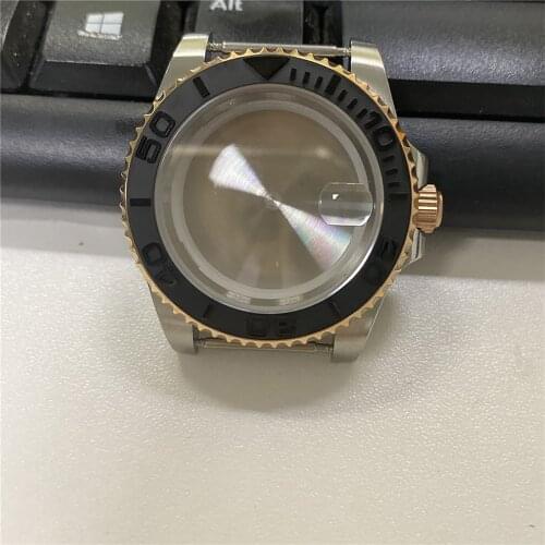 Stainless Steel Watch Case Cover Kit for ETA 2836 Watch Movement for Miyota 8215 8200 for Mingzhu Movement Accessories