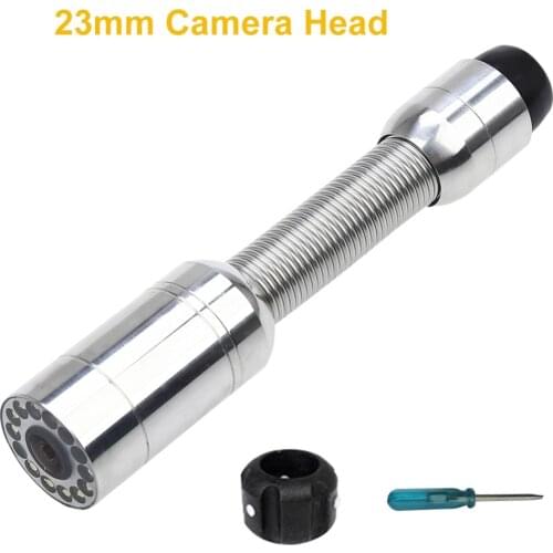 Diameter 23MM Stainless Steel Pipeline Inspection Camera Head fits TP9000 TP9200 TP9300 Pipe Inspection System