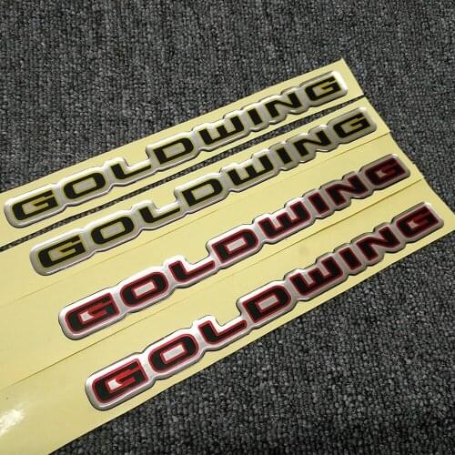 For Honda Goldwing GL1800 Gold wing Tour F6B GL 1800 ABS 3D Battery Cover Emblem Side Fairing Stickers Decal Logo Symbol Mark
