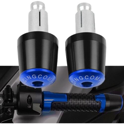 For SUZUKI GSX-S 125 150 750 GSX-S125 GSX-S150 GSX-S750 2011-2020 2019 Motorcycle CNC Handlebar Grips Handle Bar Cap End Plugs