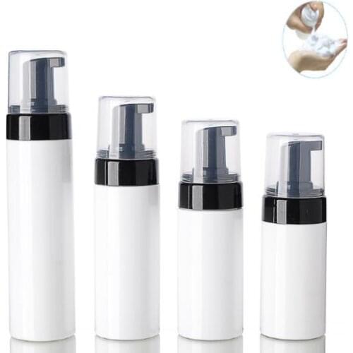 1pcs 100/120/150/200ml Dispenser Suds Soap Foam Foaming Pump Bottle Travel Plastic New Portable Convenient Bottle 30ML 60ML