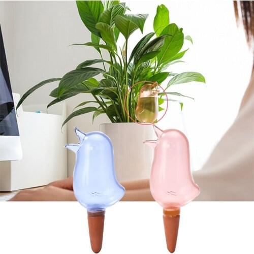 HEMAN Garden Watering Tool Cute Birds Indoor Drip Irrigation Watering System kit Potted Plant Waterers Spike for plant