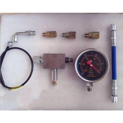 250mpa High Pressure Common Rail Pump Plunger Test Measuring Tool Sets with Pressure Relief Protection