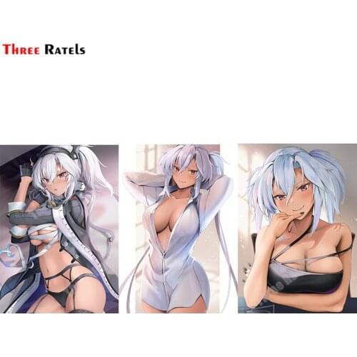 Three Ratels B202 Musashi Kantai Collection Car Decoration Stickers Japanese Anime Decals Vinyl Material Anti Scratch Film