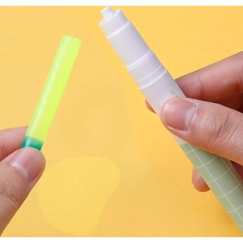 Creative Replaceable Pen Type Solid Glue Stick Set Student Stationery School