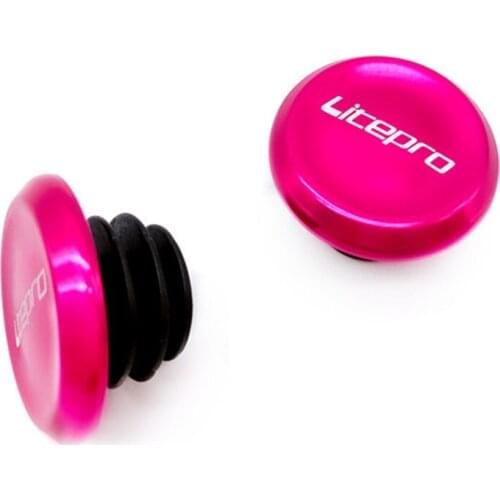 LITEPRO A Pair Plastic MTB Bike Folding Bicycle Handlebar End Cap Lightweight Bar Plug