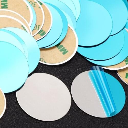 2pcs Magnetic Car Phone Holder Magnet sheet for Renault Megane 2 3 Duster Logan Clio Laguna Sandero Captur Fluence Kango