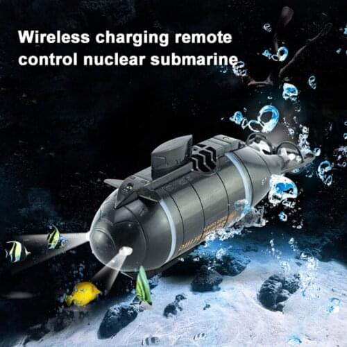 New 2.4G Childrens Simulation Wireless Six Way Remote Control Submarine Electric Remote Control Ship Toy Model For Kid Gift