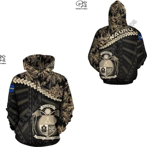 NewFashion Nauru Micronesia Island Country Flag Tribal Culture Retro Pullover 3DPrint Men/Women Autumn Colorful Funny Hoodies 21