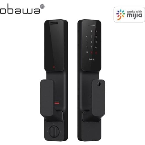 Obawa Push-pull Intelligent Fingerprint Lock Smart Digital Lock Home Safe MiHome Mijia APP Digital Lock Security Password