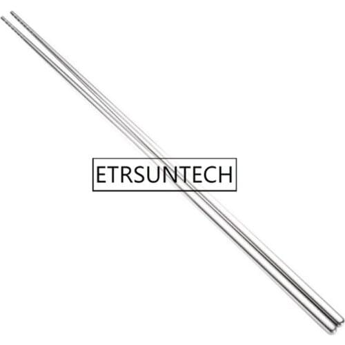 50pairs Stainless Steel Chopsticks Long Handled Chopsticks 36cm Non-slip Anti-Skip Reusable Healthy For Fry Food