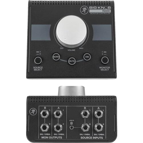 Runningman Big Knob Passive Professional Large Passive Volume Monitoring Controller Easy To Use，For Studio/Person Recording