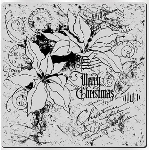 Christmas Transparent Clear Silicone Stamp/Seal for DIY scrapbooking/photo album Decorative clear stamp