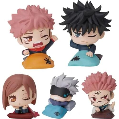 In Stock Origianl Jujutsu Kaisen Gashapon Itadori Yuji Gojo Satoru PVC Action Figure Model Figurine