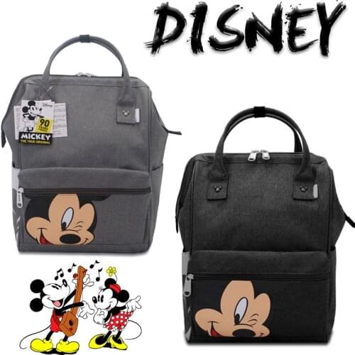 Disney Diaper Backpack Baby Bag for Mom Wet Bag Fashion Mummy Maternity Diaper Organizer Mickey Mouse Carriage Travel Designer