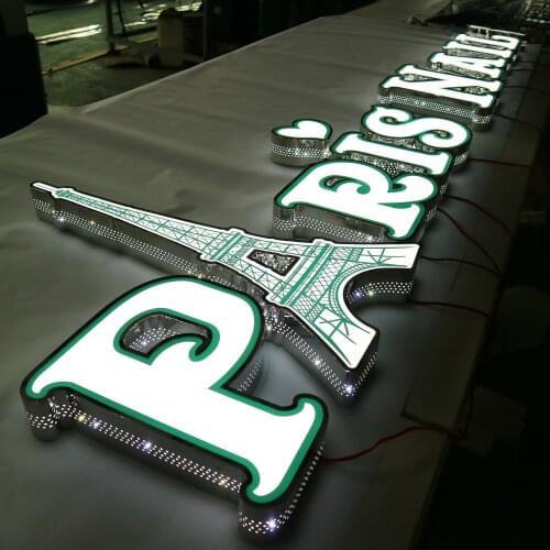 Led Channel Letter Wall Logo Sign Board Led Business Sign Companies Custom Led Sign