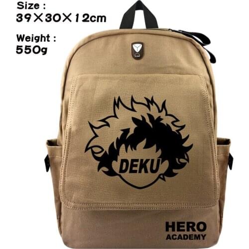 Japan Anime My Hero Academia Backpacks School Bags Boys Girls Teenage Students Cosplay Anime Cartoon Laptop Sports Travel Bags