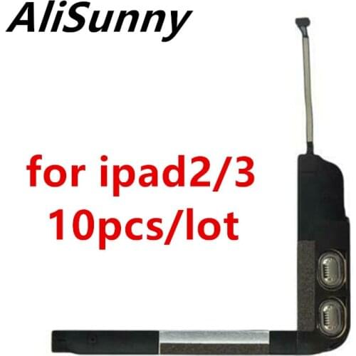 AliSunny 10pcs Loud Speaker Flex Cable for iPad 2 3 LoudSpeaker Ringer Buzzer Parts