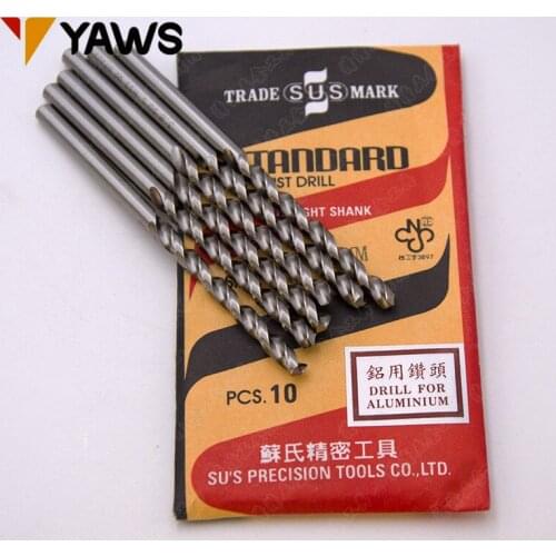 10pcs Aluminum alloy drill twist drill bit 1.0-3.0,drill for Aluminum