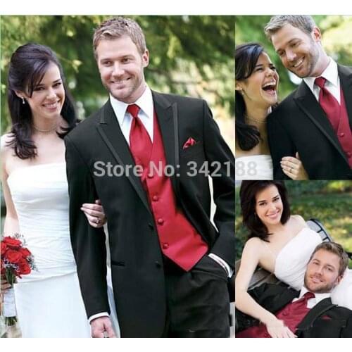 2015 Groom Tuxedos Best man Suit Wedding Groomsman Men Suits Bridegroom (Jacket+Pants+Tie+Girdle)wedding tuxedoswedding men clot