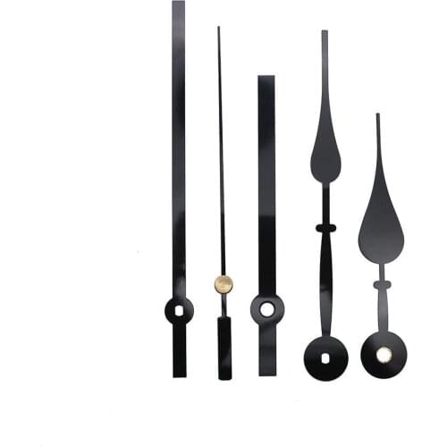 12888 High Torque Wall Clock Movements with 5 Different Size Clock Hands, DIY Repair Parts Replacement