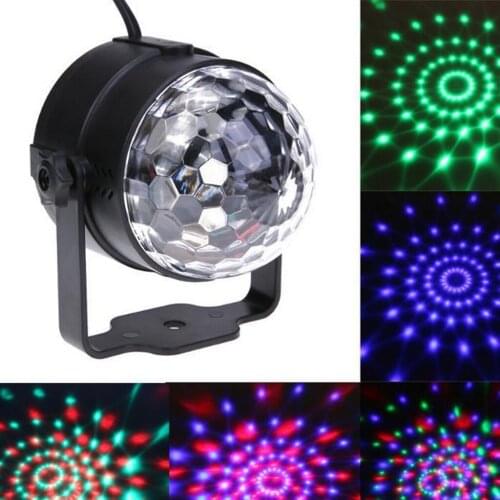 Disco Ball Remote Control RGB LED DJ Party Lights Disco Stage