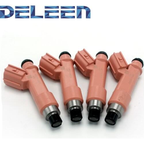 Deleen 23250-21091 OEM DENSO Rebuilt 4x Fuel Injectors |2012-2016 Toyota Prius 1.5L I4 Car Accessories