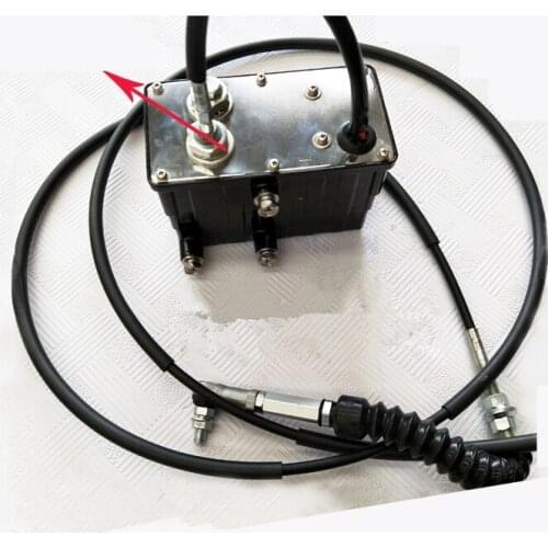 For Hyundai 60 110 130 200 215 225-5-7-9 Excavator Throttle motor Automatic refueling throttle motor Excavator Accessories
