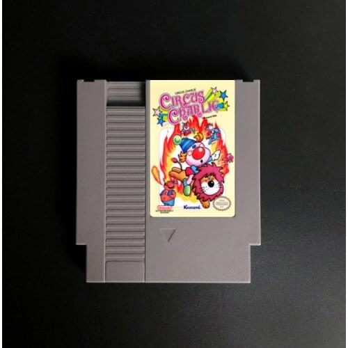 Circus Charlie - 72 pins 8bit Game Cartridge