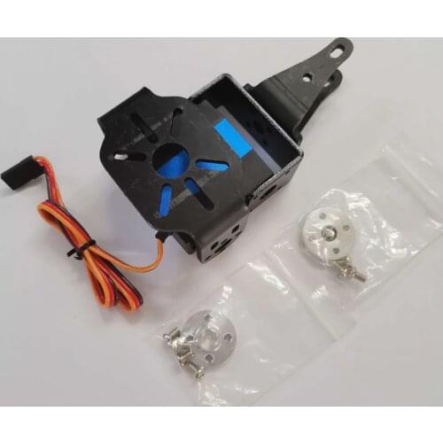 18/20/25mm Servo Motor Mount Base Tilting Braket Carbon Tube Arm Multi-Axis VTOL Pipe Sleeve Fixed Column Hanging Aluminum Alloy