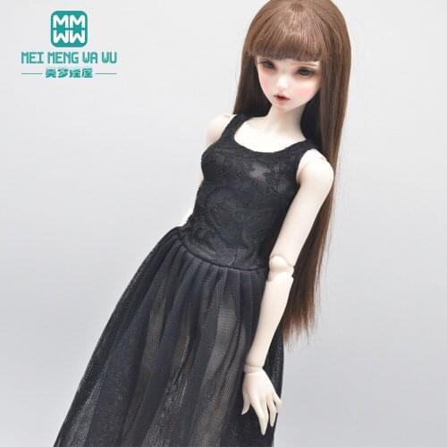 BJD Doll clothes 58-60CM 1/3 SD DD Toys Ball Jointed Doll Fashion Black wedding dress, uniform