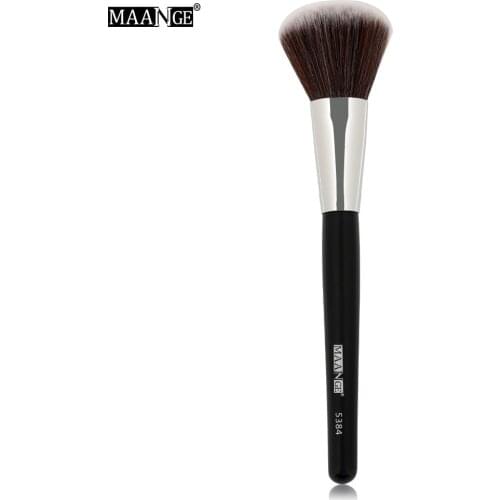 Hot Selling MAANGE Single Round Blush Brush Contour Brush Beauty Tools Makeup Tools Cosmetic Gift for Women